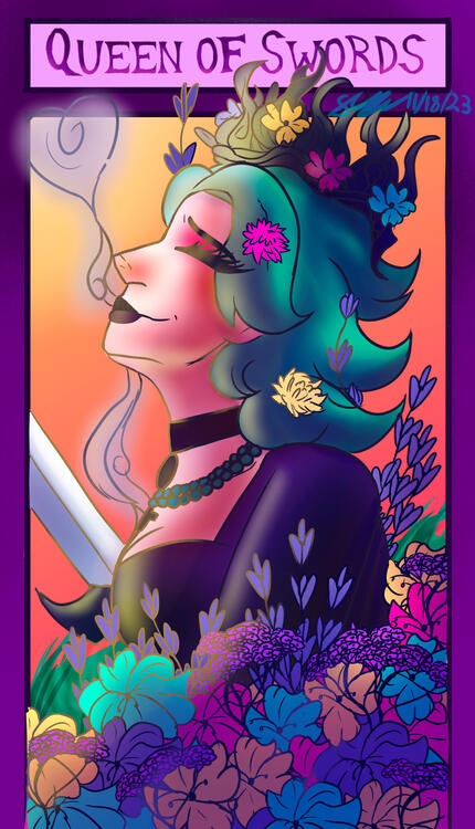 The Queen of Swords