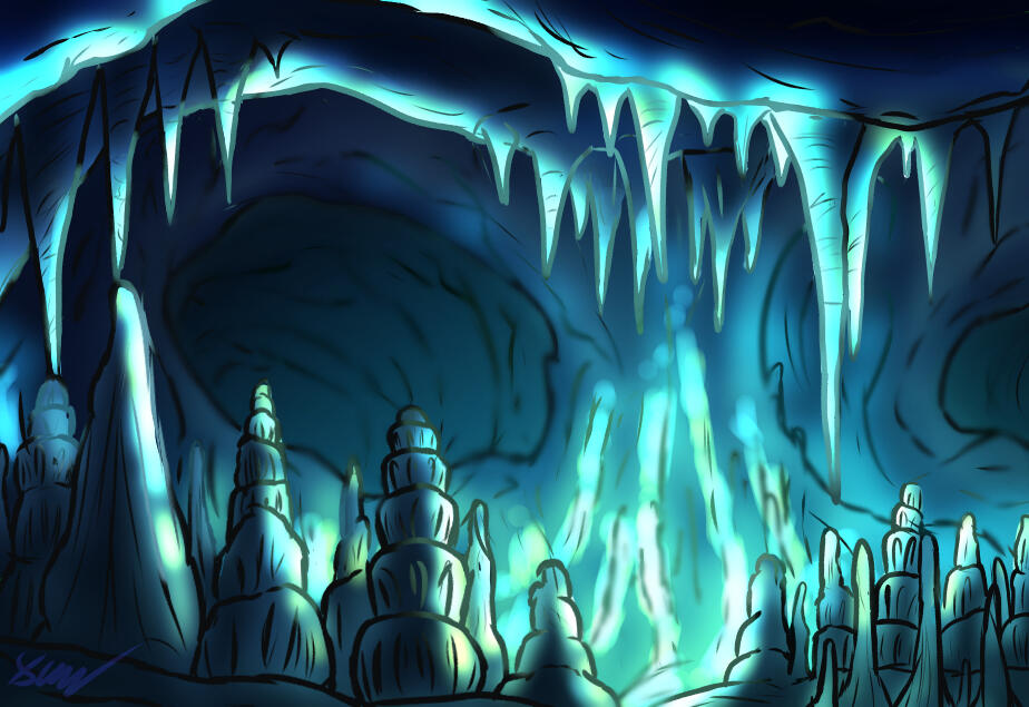 Stalagmite Cave Design