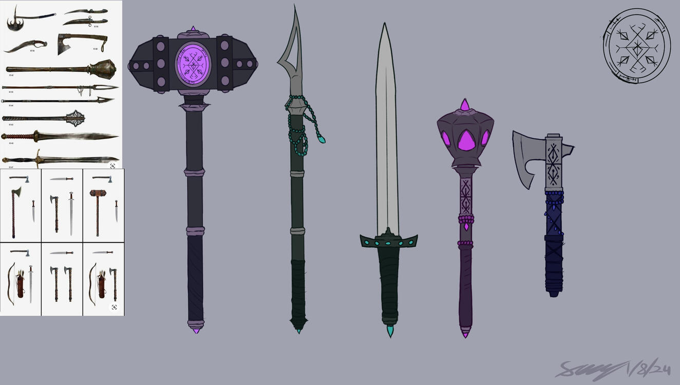 Shamuto Weapon Designs